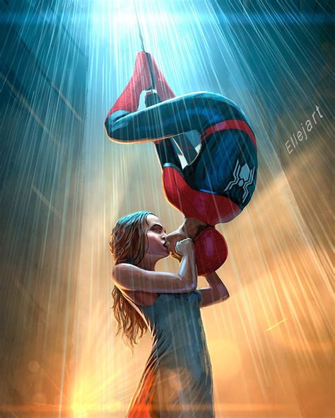 Spiderman kiss - Nov 25, 2022 · By Kofi Outlaw - November 24, 2022 03:20 pm EST. 0. Spider-Man: Across the Spider-Verse producers Chris Miller and Phil Lord are teasing fans with the "will they, won't they" potential romance ...